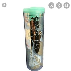 Starbucks Mermaid Scale Clear Acrylic